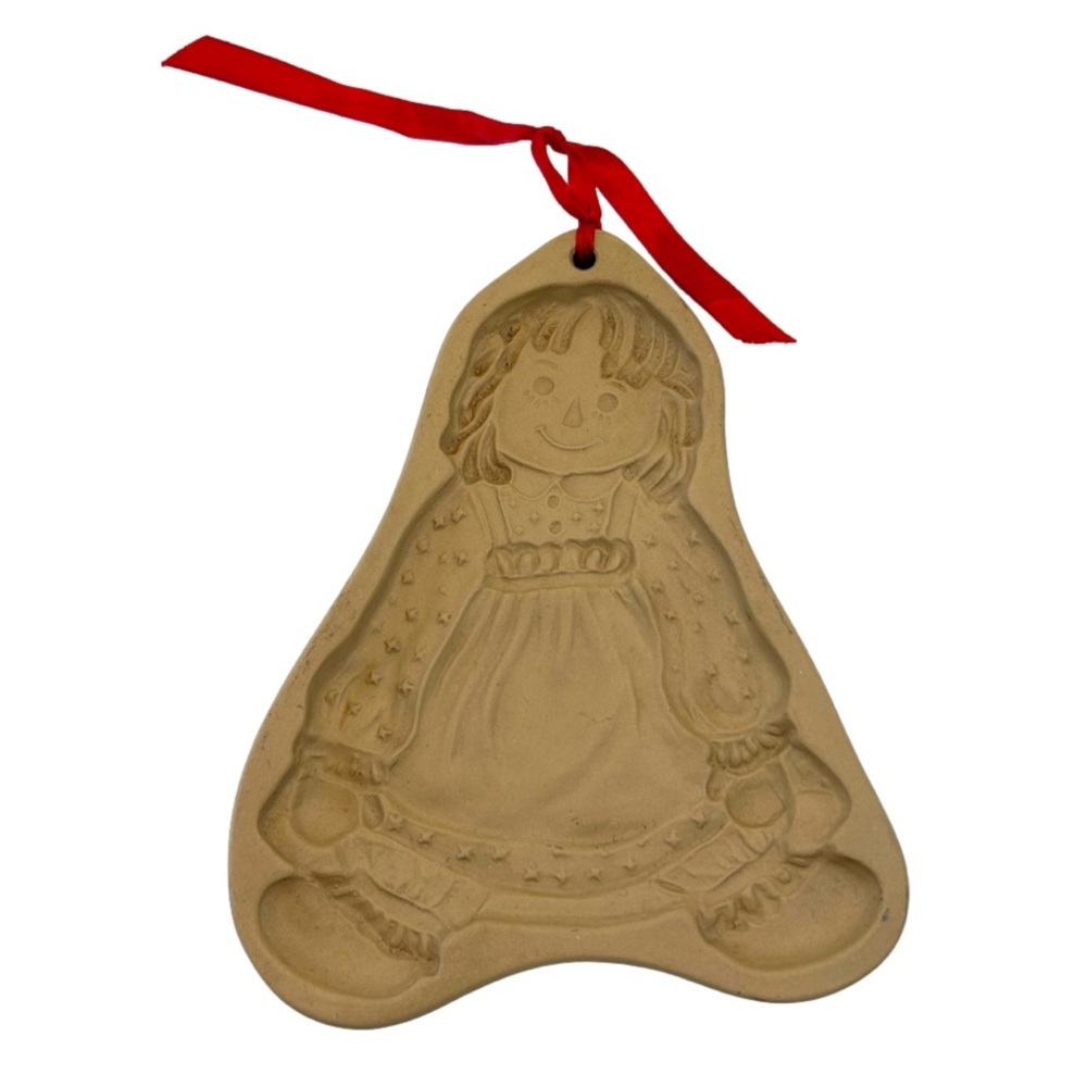 Brown Bag Cookie Art Mold Raggedy Ann 1985